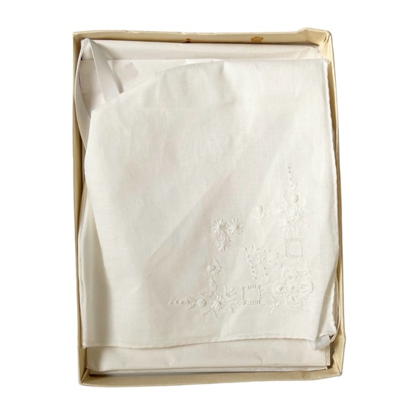 Vintage Baby Bonnet Hat Christening Baptism NWOT - Picture 9 of 9